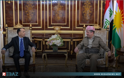 مسرور بارزاني يؤكد على أهمية توطيد وتطوير آفاق التعاون الثنائي بين أربيل وبكين