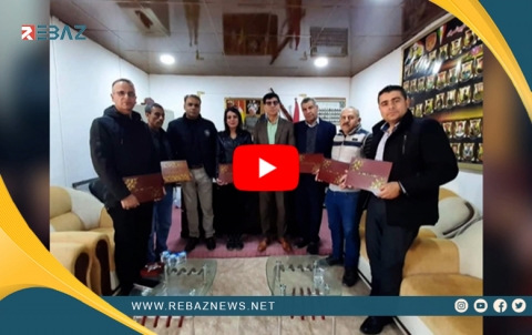 Domîz.. Rêxistina Roj ya PDK-Sê hejmarek endamên xwe xelat dike