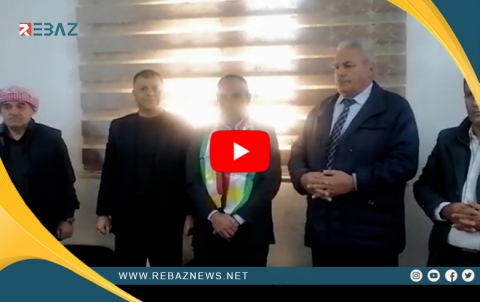Dezgeha Şehîdên Kurdistan - Sûriya seredana malbata Şehîdê Pêşmerge Nêçîrvan Eta Mihemed Silêman kir