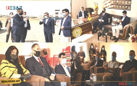 دوميز.. PDK-S يستقبل الاميرعصمت تحسين بك ومديرة الهجرة والمهجرين في دهوك