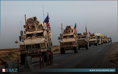 التحالف الدولي يستقدم تعزيزات عسكرية إلى قاعدة خراب الجير بكوردستان سوريا