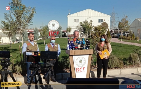 البارزاني الخيرية تعقد مؤتمراً صحفياً حول نشاطاتها ومشاريعها في 2020-2021