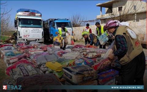 حتى الآن.. أكثر من 29 ألف عائلة في عفرين وجنديرس استفادت من مساعدات بارزاني الخيرية