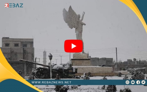 Bi wêne.. Befir li bajarê Kobanê barî