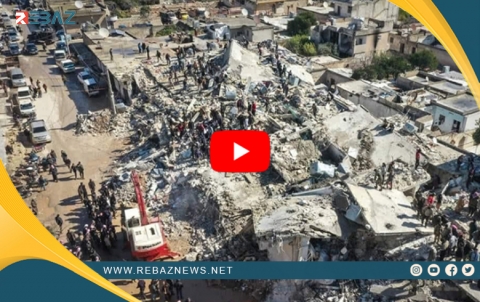 Dawîn amarên qurbaniyên Erdhejê li Sûriya û Turkiyê