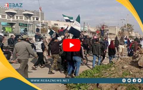 Dera.. Xwepêşanderan banga hilweşandina Rêjîma Sûrî kir