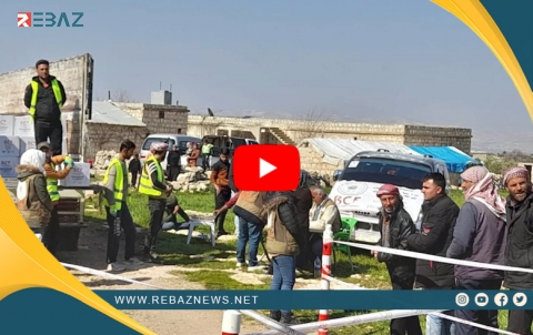Dezgeha Xêrxwazî ya Barzanî alîkarî li ser ziyandîtiyan li gundê Kîmarê belav kirin
