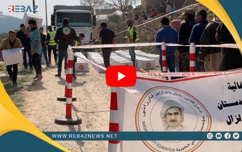 BCF di dabeşkirina alîkariyan de li ser ziyandîtiyên Erdhejê li #Efrînê berdewam e