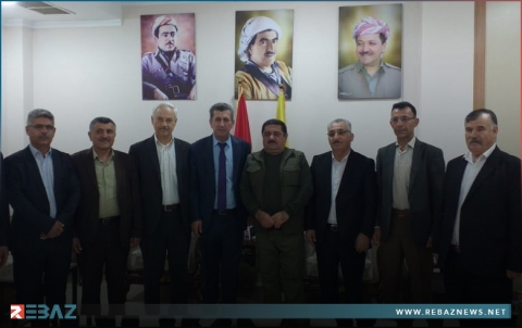 وفد من منظمة دهوك لـPDK-S يزور مقر الفرع 17 للحزب الديمقراطي الكوردستاني