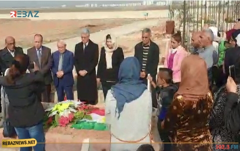 قامشلو..  ENKS يحيي الذكرى السنوية الخامسة لاستشهاد سيف الدين برازي