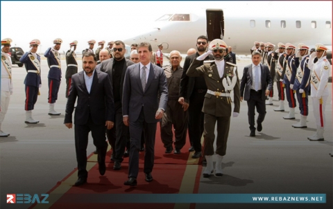 الرئيس نيجيرفان بارزاني يصل إلى طهران بدعوة رسمية