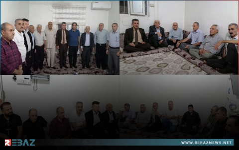 وفد من PDK-S ومؤسسة شهداء كوردستان - سوريا وضباط في بيشمركة روج يستذكر الشهيد علي عمر وفد من PDK-S ومؤسسة شهداء كوردستان - سوريا وضباط في بيشمركة روج يستذكر الشهيد علي عمر