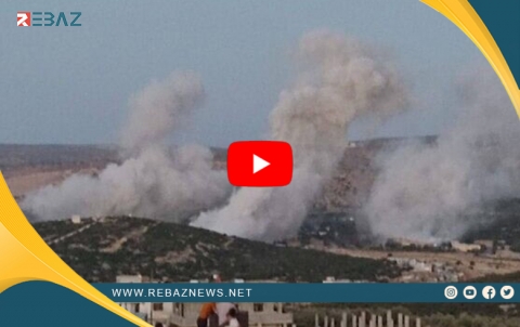 Rêjîma Sûrî gundewarê Hemayê  topbaran dike