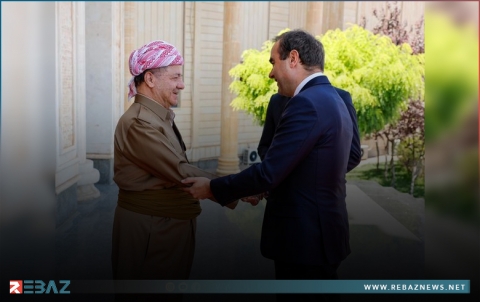 الرئيس بارزاني يستقبل وزير الدفاع الفرنسي