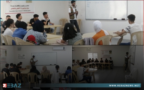 مؤسسة بارزاني الخيرية تفتح دورتين في اللغة الألمانية والخياطة بمخيم كوركوسك