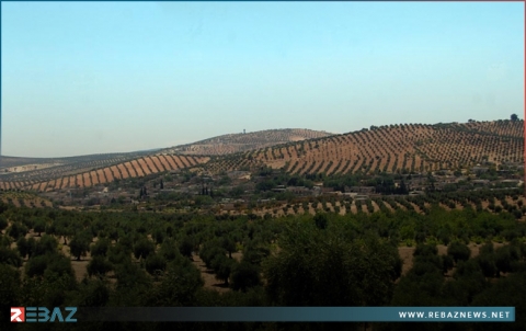 عائلة كوردية تعود إلى مسقط رأسها بقرية كوردو في عفرين