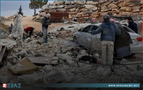  انفجار عنيف يسفر عن 4 قتلى بضواحي مدينة إدلب الغربية