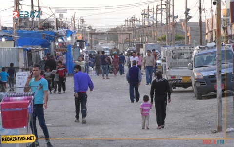 تحضيرات شهر الرمضان في مخيم كوركوسك