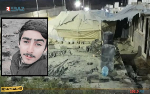  لاجئ شاب يفقد حياته اثر إندلاع حريق بخيمته في إقليم كوردستان