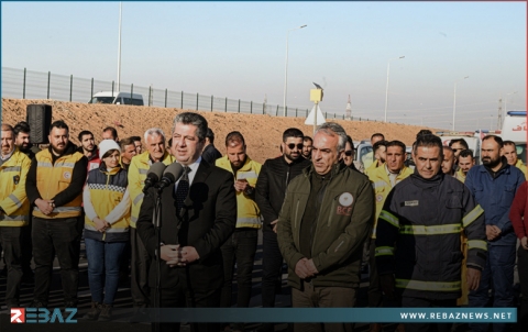 مسرور بارزاني لفرق إغاثة الإقليم: ما قمتم به يؤكد أننا دعاة خير وسلام