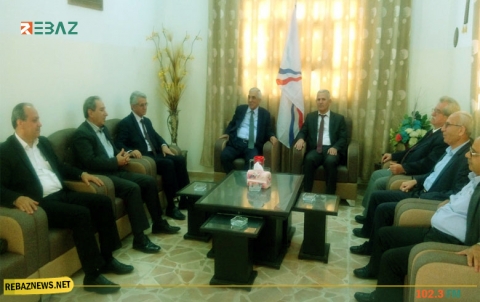 وفدٌ لـ PDK-S يزورالمنظمة الآثورية الديمقراطية بمقرها في قامشلو