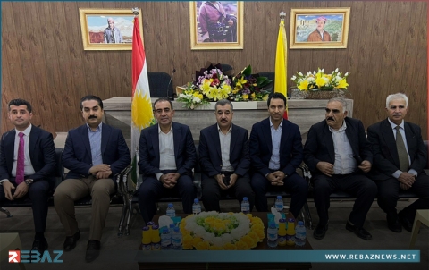 هولير.. وفد من الكوردستاني - سوريا يزور الفرع الـ16 للحزب الديمقراطي الكوردستاني