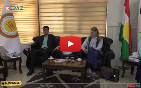 ممثلية إقليم كوردستان لـ ENKS تستقبل باحث نرويجي