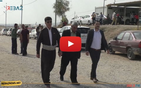 المجلس الوطني الكوردي يزور مخيم بردرش