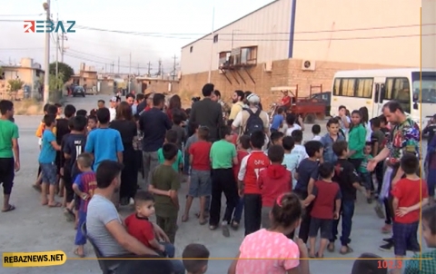 Şanoyek keyfxweşiyê ji penaberên Rojavayê Kurdistanê re hate lidarxistin