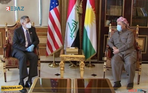 أمريكا تجدد التأكيد على أهمية موقع ومكانة إقليم كوردستان واستمرار التنسيق ودعم البيشمركة