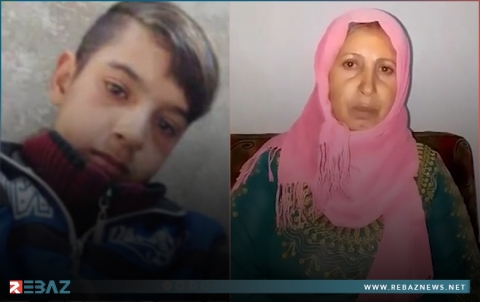 والدة الطفل محمد خليل تناشد للإفراج عن ابنها المختطف من قبل قسد