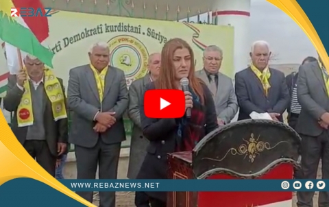 Gotina malbata Şehîd di merasîmên vejandina salvegera 11an de ya şehîdbûna serkirde Nesredîn Birhik