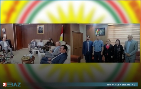 وفد من تنظيم زاخو للكوردستاني - سوريا يزور معبر فيشخابور الحدودي