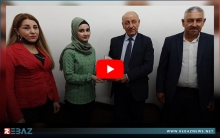 وفد من الكوردستاني - سوريا يهنىء الطالبة المتفوقة لافا محسن عبد الرحمن