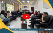 وفد من ENKS يزور مكتب الهجرة والمهجرين في دهوك