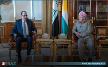 الرئيس بارزاني وإبراهيم كالن يبحثان آخر التطورات والمتغيرات التي تشهدها المنطقة