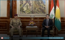 رئيس إقليم كوردستان يجتمع مع وفد عسكري عراقي رفيع المستوى رئيس إقليم كوردستان يجتمع مع وفد عسكري عراقي رفيع المستوى