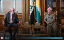 الرئيس بارزاني يستقبل كريستيان أولف القنصل العام لألمانيا في أربيل