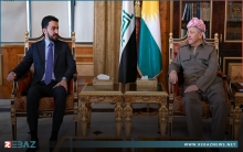 الرئيس بارزاني يستقبل وزير الاتصالات في الحكومة الاتحادية العراقية مصطفى سند الرئيس بارزاني يستقبل وزير الاتصالات في الحكومة الاتحادية العراقية مصطفى سند
