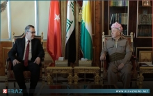 الرئيس بارزاني يستقبل سفير تركيا لدى العراق أنيل بورا إينان