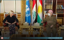 الرئيس بارزاني وبلاسخارت يؤكدان على إيجاد الحلول للمشاكل عن طريق الحوار والدستور