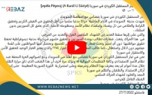 تيار المستقبل الكوردي في سوريا يصدر بياناً تضامنياً مع انتفاضة السويداء