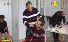 دوميز.. تنظيم دورة للحلاقة الرجالية