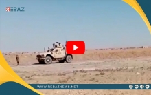 عناصر لقوات النظام السوري يعترضون طريق دورية أمريكية بريف تل تمر