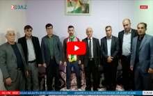 دوميز.. الكوردستاني - سوريا ومؤسسة عوائل شهداء كوردستان - سوريا يزوران عوائل الشهداء والجرحى