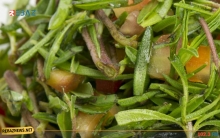 سلطة الزعتر الاخضر