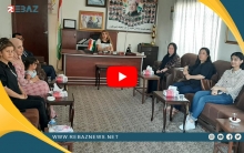 Rêxistina Zaxo ya PDK-Sê pêşwazî li şandek ji Liqê 8 yê PDKê kir