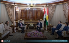 مسرور بارزاني يستقبل ستيف فيغن القائم بأعمال السفارة الأمريكية لدى العراق مسرور بارزاني يستقبل ستيف فيغن القائم بأعمال السفارة الأمريكية لدى العراق