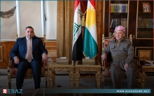 الرئيس بارزاني يستقبل محافظ صلاح الدين