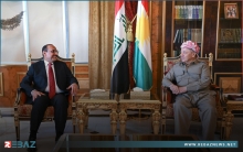 الرئيس بارزاني يستقبل عطوان العطواني محافظ بغداد 